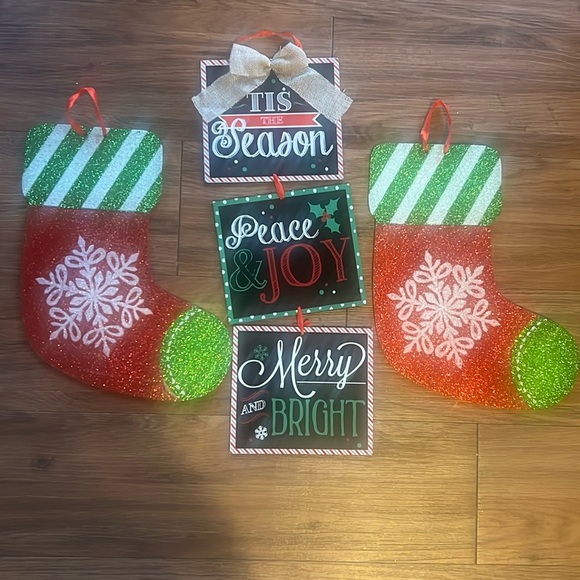 Christmas Decorations Lot - 8 Items all NWT - Picture 7 of 7